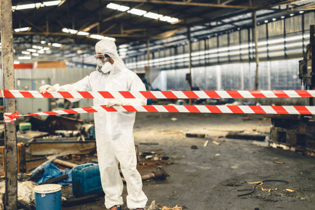 Professional Infectious Disease Decontamination technician working in Lake Arrowhead, ME